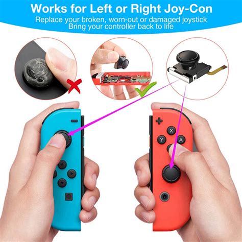 switch joy con repair kit|More.